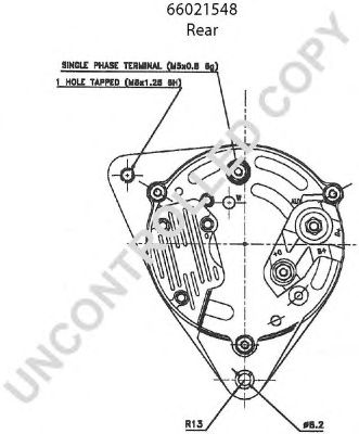 PRESTOLITE ELECTRIC 66021548 -  Генератор